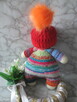 Zabawka amigurumi*Pluszak*Kolorowa Owieczka bobas*Handmade - 4