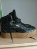 Puma Karmen Rebelle Mid WTR z brązową, platformową podeszwa - 3