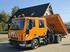 Iveco EuroCargo 100E18 / Wywrotka 3-stronna + HDS HIAB 055 DUO