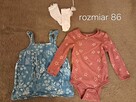 Paka ubranek dla dziewczynki r. 80-86 - 8
