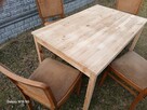 Sprzedam stol z drewna plus krzesla - 2