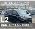Ford Transit Custom A8 170KM Limited  Akt. Tempo Kamera 360 Hak Martwe Pole 2058 zł - 1
