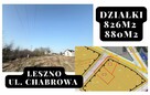 dwie działki budowlane - Leszno - ul. Chabrowa - 1