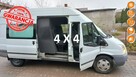 Ford Transit 4X4 Brygadówka 6 Osobowy Webasto 125 KM na łańcuchu rozrządu Klima