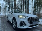 Audi Q3 2.0 231KM 4x4 A/T Fulled Panorama Virtual Kam cof Radar M Pole Skóry - 2