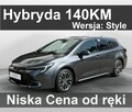 Toyota Corolla Hybryda 140KM 1,8 Style Kamera Dostępny od ręki ! Super Cena  1378zł