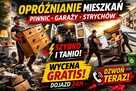 Opróżnianie mieszkań, szybko, tanio, wywóz mebli i gruzu