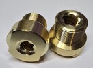 2x Tuleja mosiężna do naprawy siłownika Euromatic Proteco .. - 2