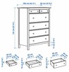 Komoda Hemnes IKEA - 3