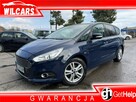 Ford S-Max Klimatronic 2-stref, Podgrz. fotele, Hak, Ele szyby 4x, Ele lusterka