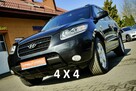 Hyundai Santa Fe 2,2CRDI 4x4, Klima, skóra, 150KM, 2007r. - 1