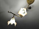 Lampa Plafon sufitowa beż kwiaty, solidna DOSTĘPNA - 2