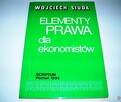 Elementy prawa dla ekonomistów Wojciech Siuda