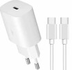 Ładowarka sieciowa USB-C iPhone 15 z przewód kabel 1m USB-C - 2