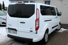 Ford Transit Custom Long 9-osobowy SalonPL FV23% Nowy Rozrząd Android Tempomat - 6