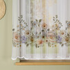 Firana do kuchni w kwiaty 250x155, firana wsuwana na karnisz - 2
