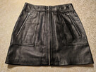 Spódnica skórzana Ochnik, rozmiar S - 4