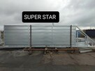 Brama przesuwna pełna/bez prześwitu 4m SUPER STAR, ocynk ogn - 2