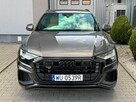 Audi Q8 3.0 TFSI 340KM. Webasto, Masaże, Wentylacja, Dociągi, Hak, FVAT23%, - 3