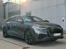 Audi Q8 3.0 TFSI 340KM. Webasto, Masaże, Wentylacja, Dociągi, Hak, FVAT23%, - 4
