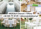 Złote Krzesła Chiavari Tiffany Gdynia Trójmiasto Wynajem - 3