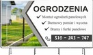 Montaż ogrodzeń panelowych/siatkowych/drewnianych