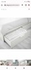 Łóżko BRIMNES ikea 160x200 biały w stanie idealnym - 2