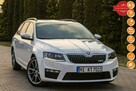 Škoda Octavia RS 184KM Bi-Ksenon Ledy Pół Skóry Tempomat Podgrzewane Fotele Pdc