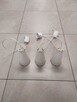 Lampy wiszace IKEA Molndal 3 sztuki białe Kraków - 2