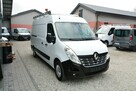Renault Master średniak L2H2 3 osobowy blaszak pełna opcja regały serwis warsztat - 2