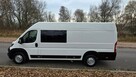Peugeot Boxer 7-  9 -osobowy*doka*brygadówka*fotele obrotowe * - 8