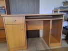 Biurko kolor sosna jasna stan bdb - 7