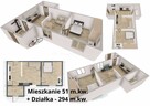 Żurawiec Dom 51 m² + działka 294 m² blisko Elbląga - 12