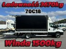 Iveco Daily 70C18 Firana + Winda 1500kg Serwisowany Zadbany 8-Palet Ład-3670kg DMC-7200kg  Salon PL 