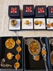 BURSZTYN BAŁTYCKI PIERŚCIONKI BRANSOLETY MEDALIONY KOLCZYKI - 5