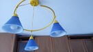 Lampa wisząca plus kinkiet. - 2