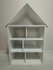 Regał domek biały