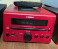 Wieża Yamaha MCR-040 (CRX-040) Czerwona | CD, USB, iPod - 2