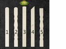 Sztachety drewniane do 2 m ( 1m - 5,0 zł ) płot balustrada - 2