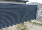 Brama przesuwna PROFILOWA 1,70x4,00m PALISADA - 2