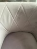 Fotel welurowy na styl glamour/skandynawski - 2