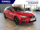 Seat Leon Sportstourer FR 2.0TSI 190KM DSG 2019 r., s. PL, pakiet Black, FullLink, NAVI, DCC