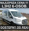Ford Transit L3H2 165KM Brygadowy 6-os.  Kamera Super Cena od ręki !! 1652 zł