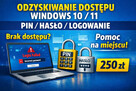 Odzyskanie dostępu do Windows 10/11 – błąd logowania