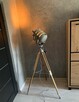Lampa teatralna PRL Vintage loft podłogowa - 5