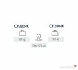ZAMIATARKA HYDRAULICZNA MAXI BASIC 230 i 280 cm MAX - 3