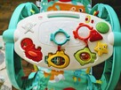 Mata 4w1 Fisher Price muzyczna na pleckach, tunel, stolik 0+