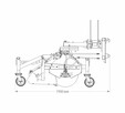 ZAMIATARKA TANK BRUSH 180 cm 1,8 m ładowarka wózek - 3