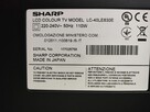 SHARP LC-40LE830E 2 linie na ekranie tylko odbiór osobisty - 5
