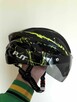 Kask rowerowy z szybką męski damski nowy - 2